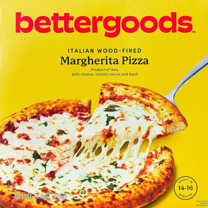 Walmart margherita pizza box