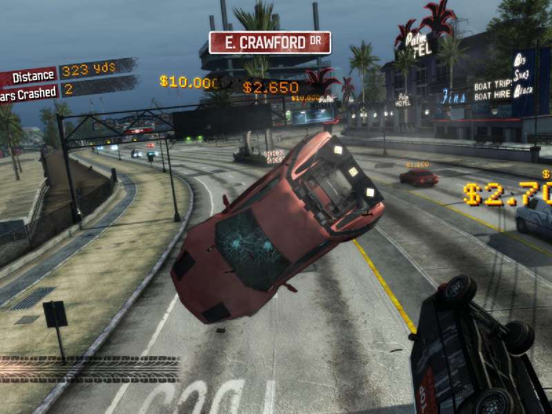 screenshot of burnout paradise
