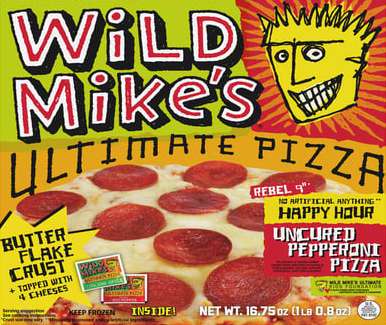Wild Mike's Uncured Pepperoni box art