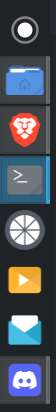 Screenshot of my taskbar