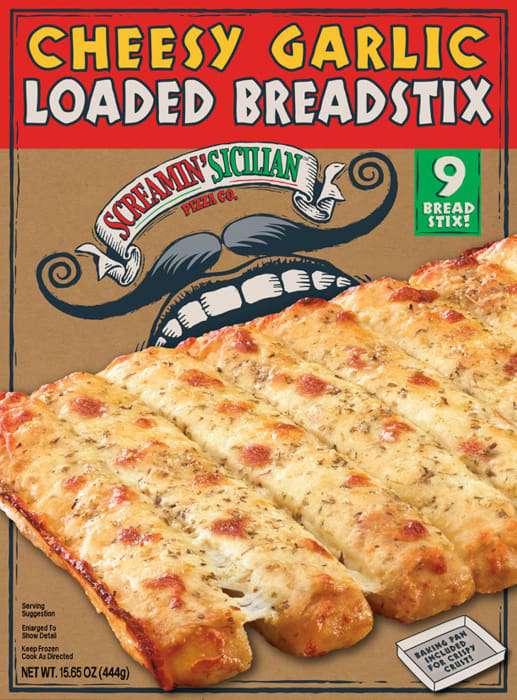 Screaming' Sicilian breadstick box