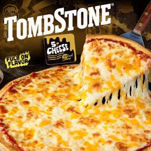 Tombstone pizza box art